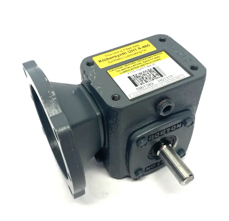 New | in-Stock Boston Gear Worm Gear Right Angle Gear Reducer 0.44 HP 10:1 Rat Speed Reducers Michigan US | Maverick Industrial Sales #1400632