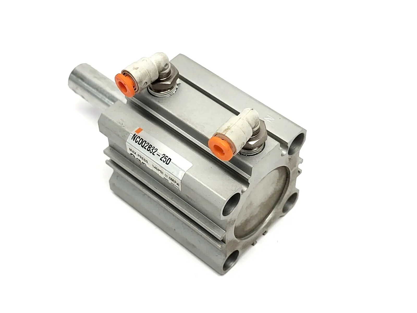 NCDQ2B32-25D | SMC  Compact Pneumatic Cylinder 145PSI - Used