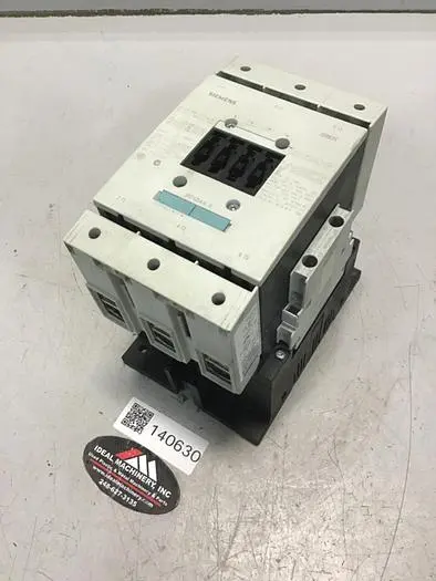 Used SIEMENS 3RT1054-6AF36 PLC Contactors Michigan US | Ideal Machinery #690323