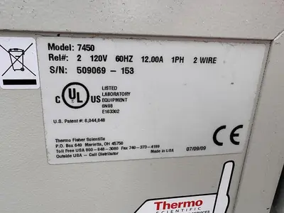 USED 2009 THERMO FISHER SCIENTIFIC 7450
