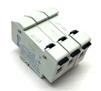 USED FERRAZ SHAWMUT ULTRASAFE MIDGET FUSE HOLDER