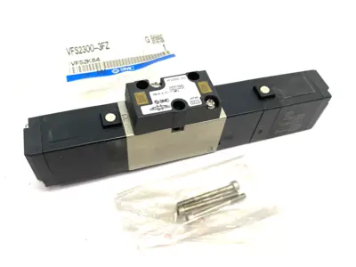 USED SMC 4/5-PORT PILOT SOLENOID VALVE 110VAC