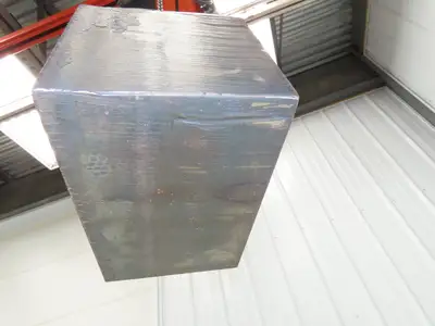 Mild Carbon Steel Flat Ground Stock 9" Thick x 9-1/8" x 14" Block 325Lbs