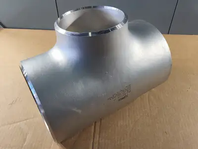 8" x 6", Reducing Tee SCH STD WP316L ASTM A403 ANSI B16.9