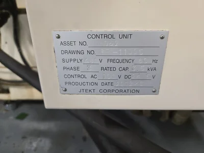 2012 JTEKT SRA-500B SF Superfinish Outer Diameter Grinding Machine