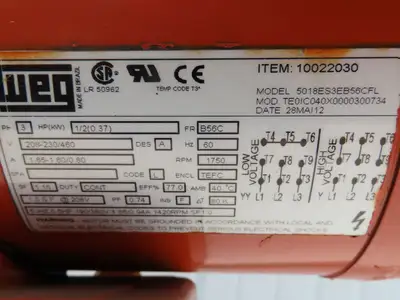 Saturn 4 Ton Bridge Crane Drive Tractor 8000Lb 460V 3PH VFD Variable Speed Drive