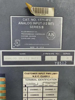 USED ALLEN-BRADLEY 1771-IFC