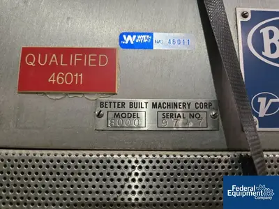 Used N/A Better Built Glassware Dryer, Model 8000 Washers Ohio US | Federal Equipment Company #1424116