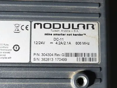 USED MODULAR MINING XMT 5/7 PTX-B