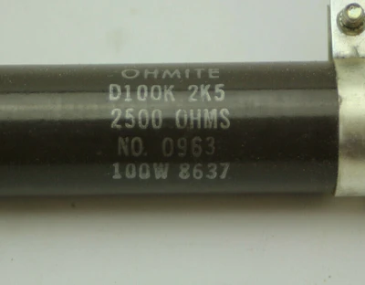 New | in-Stock Ohmite D100K2K5 Resistors California US | Davliegogo LLC #1708276