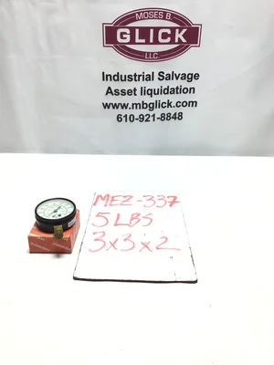 Marsh J4882 Pressure Gauge 5000PSI