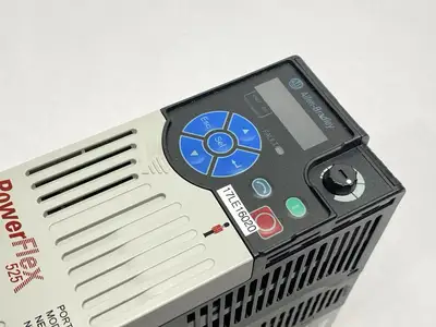 USED ALLEN-BRADLEY SER A POWERFLEX 527 AC DRIVE 2.3A 0-460V 0.75KW/1HP