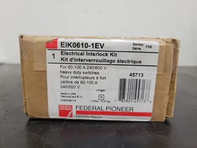 USED FEDERAL PIONEER EIK0610-1EV