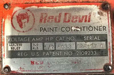 USED RED DEVIL 5033