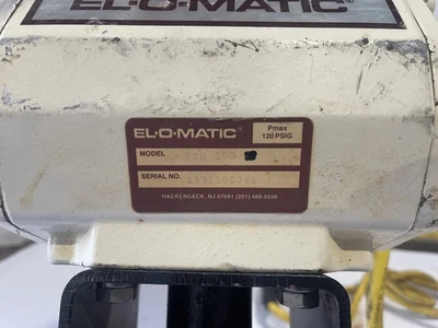 ELOMATIC A931100741 Control Valve with Actuator and Wiring Harness