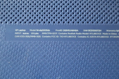 Used HEWLETT-PACKARD 14-DQ0055DX Computer Accessories Minnesota US | Machinesused.com #1396262