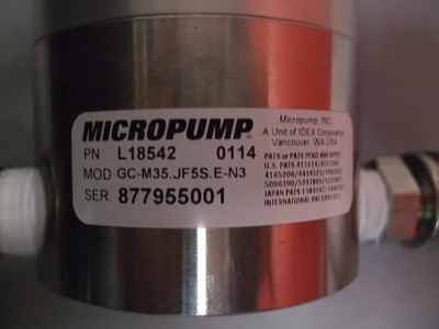 USED MICROPUMP GC-M35.JF5S.E-N3