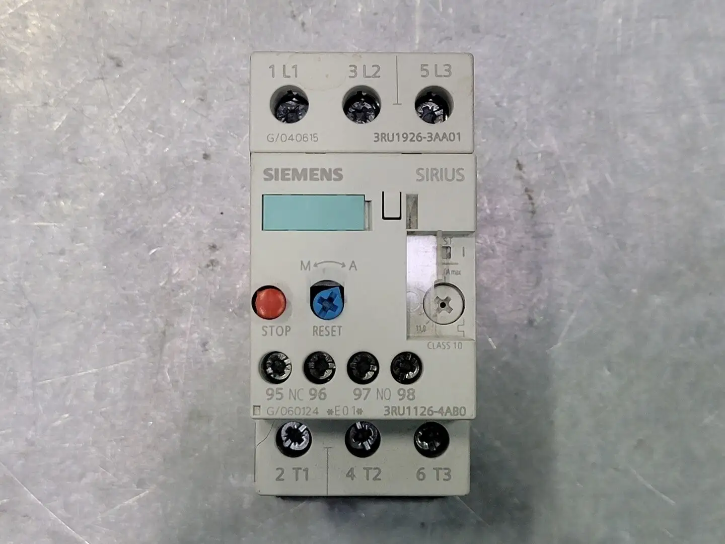 Used SIEMENS 3RU1126-4AB0 Misc Electrical & Power Parts British Columbia CA | Lenmark #247489