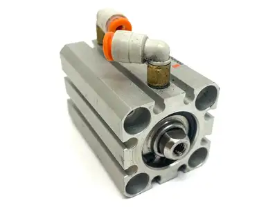 Used SMC Compact Cylinder Pneumatic Cylinders Michigan US | Maverick Industrial Sales #1397623