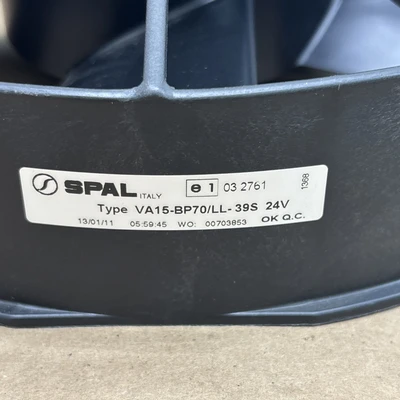 New | in-Stock Spal VA15-BP70/LL-39S HVAC Parts and Equipment Indiana US | J&J Industrial Supply #1310739