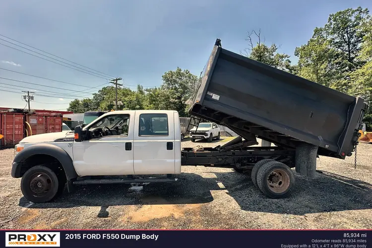 Used 2015 FORD F550 DUMP BODY Dump trucks Louisiana US | Proxy Equipment #1378348