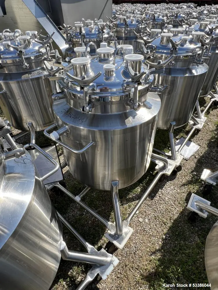 Used Industrial Precision Stainless Tank, Board Rated.