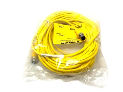USED TURCK EUROFAST DOUBLE ENDED M12 CORDSET