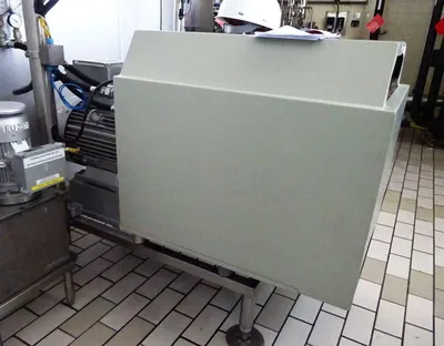 Krauss-Maffei VZO 125/2.5 S perforate basket centrifuge, 316SS.