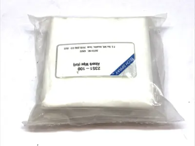 New | in-Stock Tech Spray Absorbwipe 4" x 4" Cleaning Wipes PACK OF 100 Cleanroom Supplies Michigan US | Maverick Industrial Sales #1402148