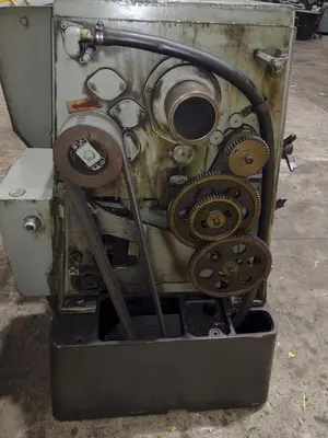 21" x 120" CLAUSING COLCHESTER MODEL #21 ENGINE LATHE 3.5" SPINDLE HOLE: YOBRO #24560