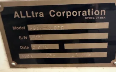 Used 2012 ALLTRA PG14-10DTR Plasma Cutters Michigan US | iGAM Industrial Marketplace #1423026