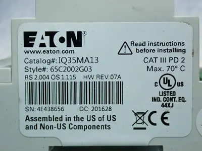 USED EATON IQ35MA13
