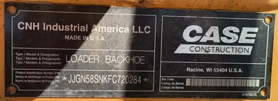 Used 2014 CASE 580 SUPER N Backhoe Loaders New Jersey US | Proxy Equipment #1381960