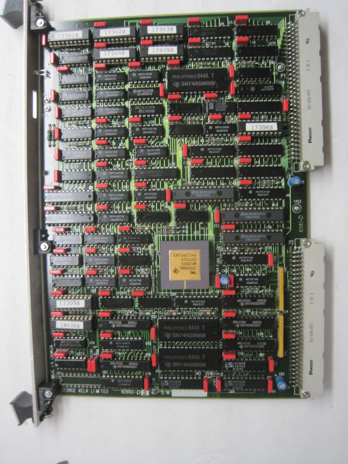 USED GEORGE KELK 60960-D PC BOARD 60960D