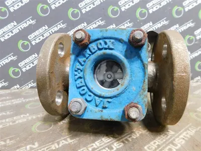 Jacoby Tarbox TBC12S Flow Indicator 150PSIG 10.3Bar 300°F 149°C CF8M 316SS Used