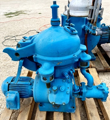 (4) Alfa-Laval MAB 104B-24-60 oil purifiers, SS.