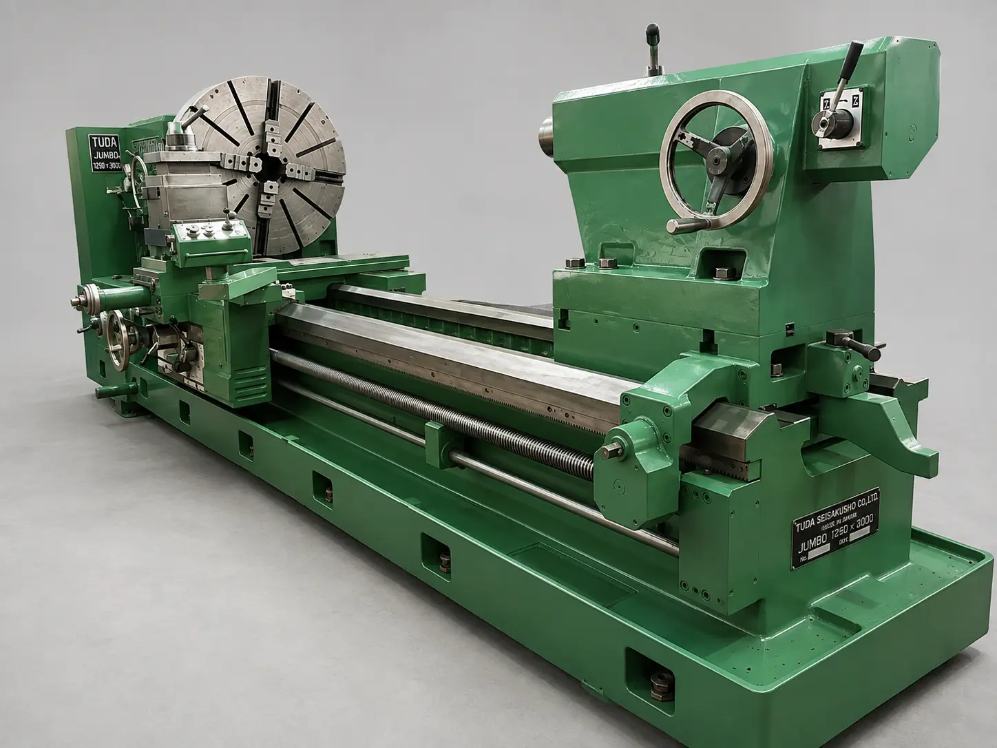 Used TUDA JUMBO 1250 x 3000 Engine Lathes AU | ESP Machinery Australia Pty Ltd #869200
