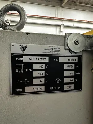 2011 FERMAT WFT-13 Boring Mills, Horizontal, Table Type, CNC | Star Equipment Co., Inc. (10)