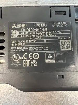 Mitsubishi FR-D720-042-N6 Compact Size Inverter-NIB - (BIN-1.5.1)