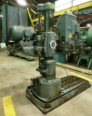 4' x 11" CINTI-BICKFORD, 14-1500 RPM, 5 M.T., Extra Height, 7-1/2 HP, Nice