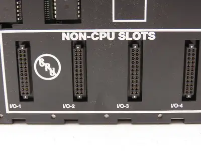 GE Fanuc IC693CPU323X Programmable Controller Base 10 Slot Rack Bus