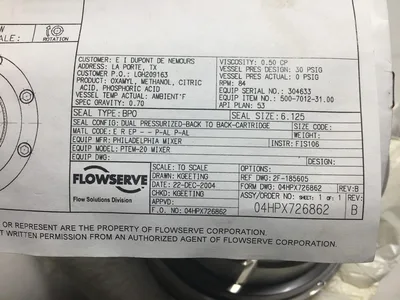 USED FLOWSERVE PTEM-20