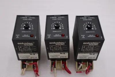 ENTRELEC SSAC LLC44A5A LIQUID LEVEL CONTROL 120VAC STOCK K-49-A