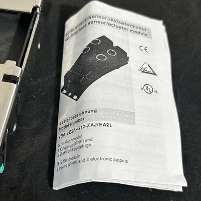 NEW PEPPERL & FUCHS VBA-2E2A-G12-ZAJ/EA2L
