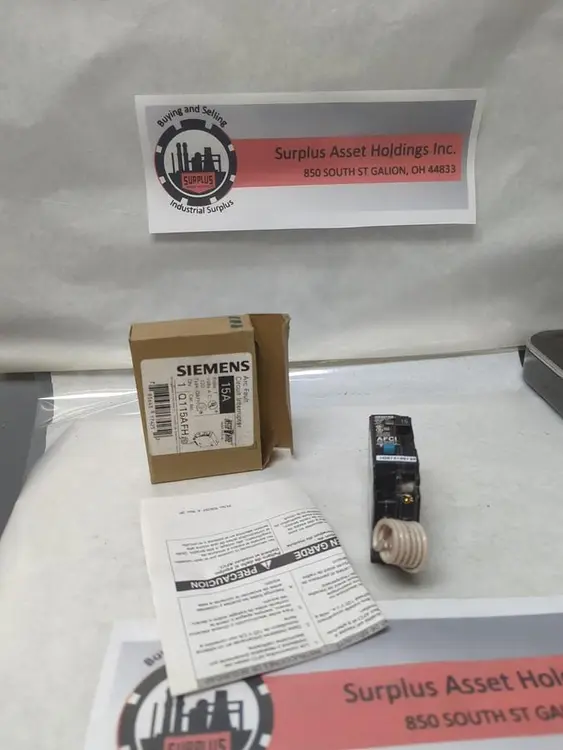 New | in-Stock SIEMENS Q115AFH Miscellaneous Equipment (Electrical & Power) Ohio US | Surplus Asset Holdings #1243241