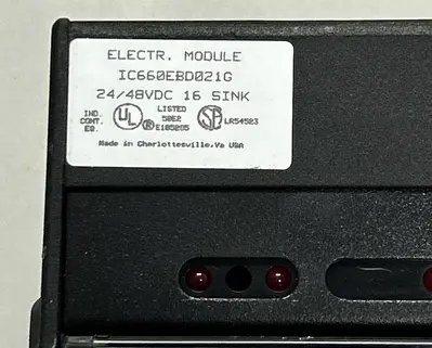 Used GE FANUC IC660EBD021G PLC Input & Output Ohio US | Surplus Asset Holdings #1236931