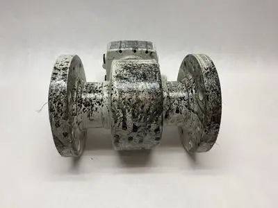 FM MAG 3100 P | Siemens Sitrans  Full Bore Electromagnetic Flow Sensor 3 Inch - For parts or not working