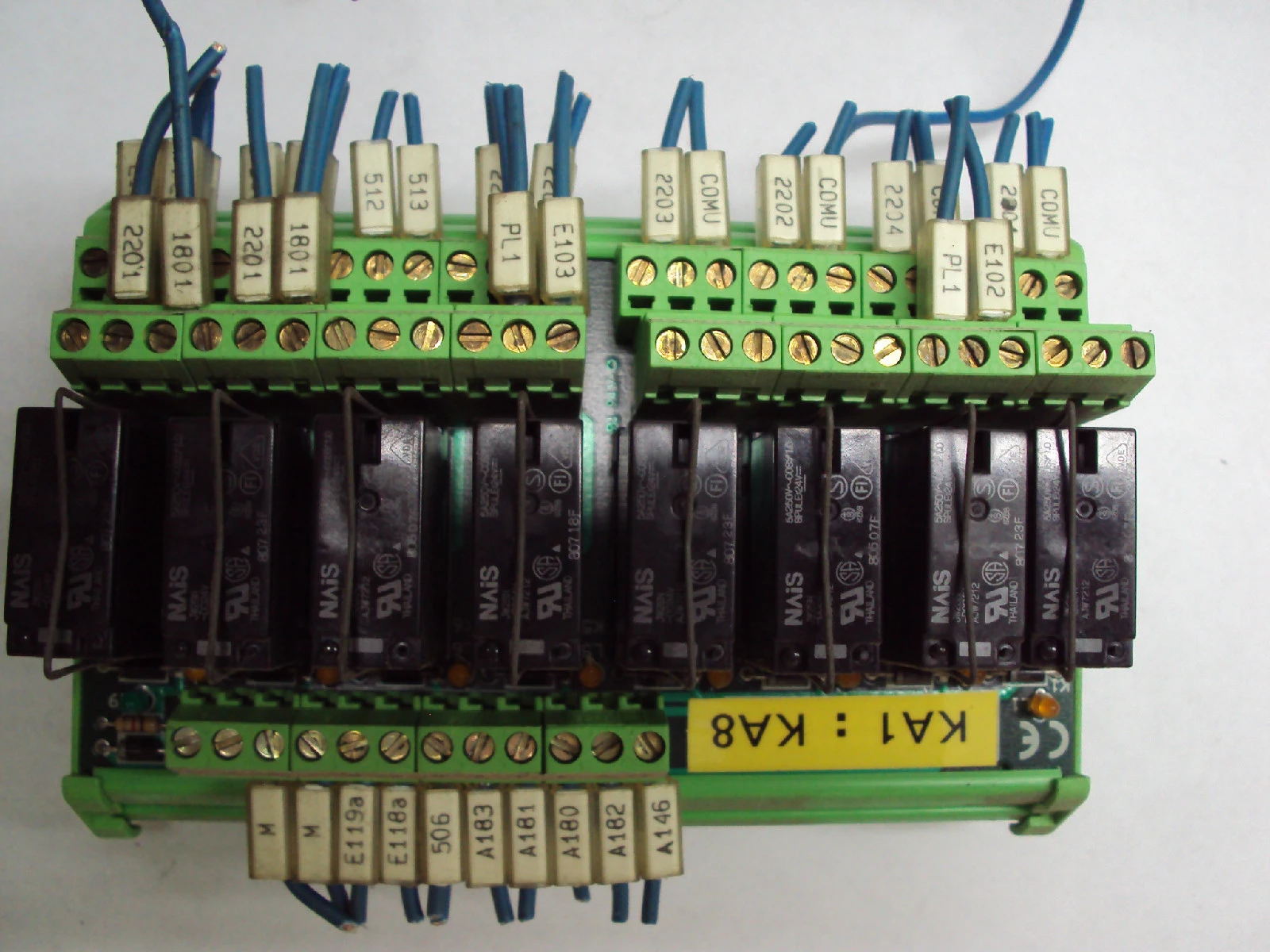 Eurotek 8 Channel Relay ET-MRZ08/24DC/2SC/N/AR Breakout Board