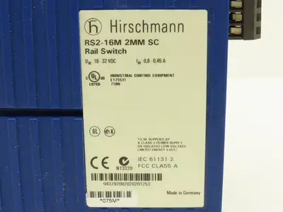 Used HIRSCHMANN _UNKNOWN_ PLC Ethernet Equipment Indiana US | Arrow Industrial #1567147