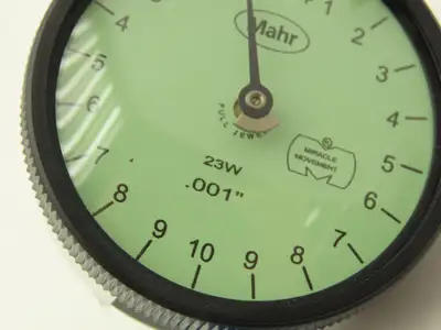 Mahr Federal 2015785 23W MarCator Dial Drop Indicator 0-10-0  .050"Span .001"